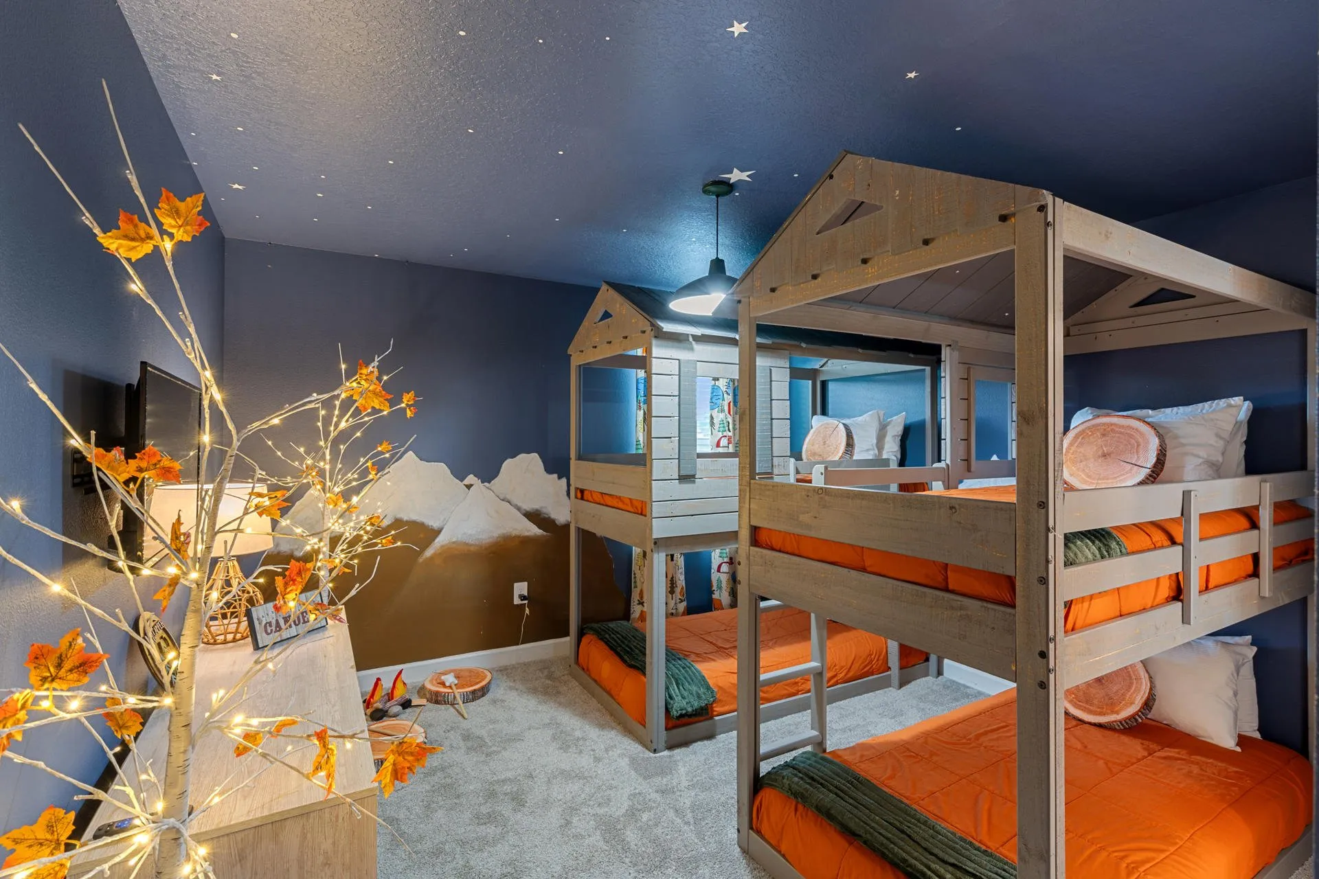 One of the themed bedrooms from a 10 bedroom home in ChampionsGate (9106 Sommerset Hills Dr)