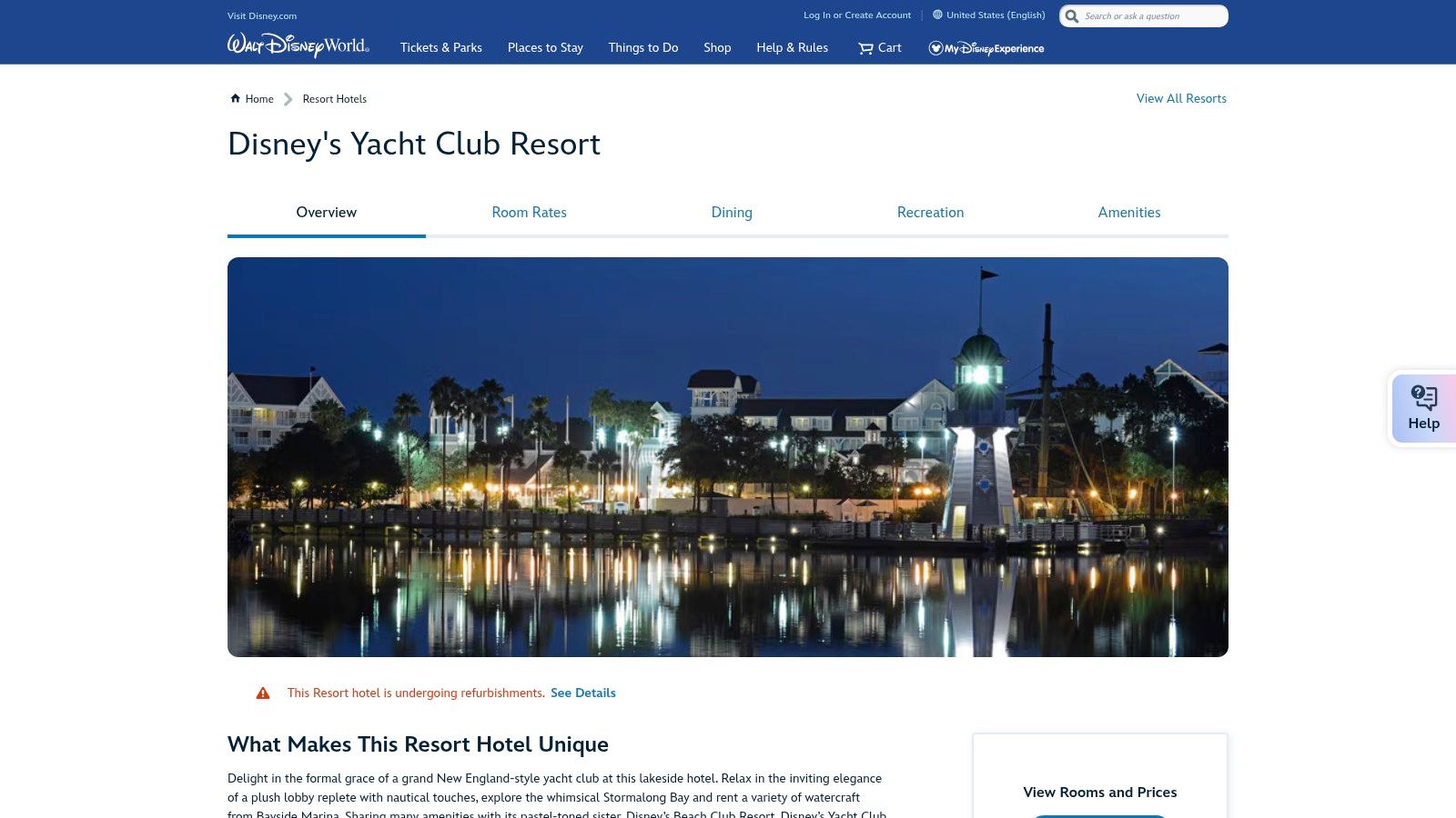 Disney’s Yacht Club Resort