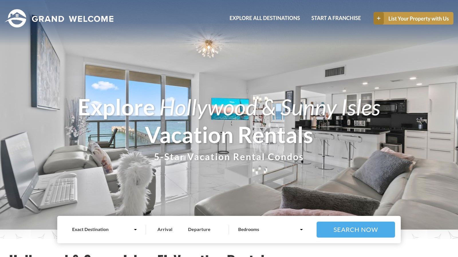 Grand Welcome – Hollywood & Sunny Isles