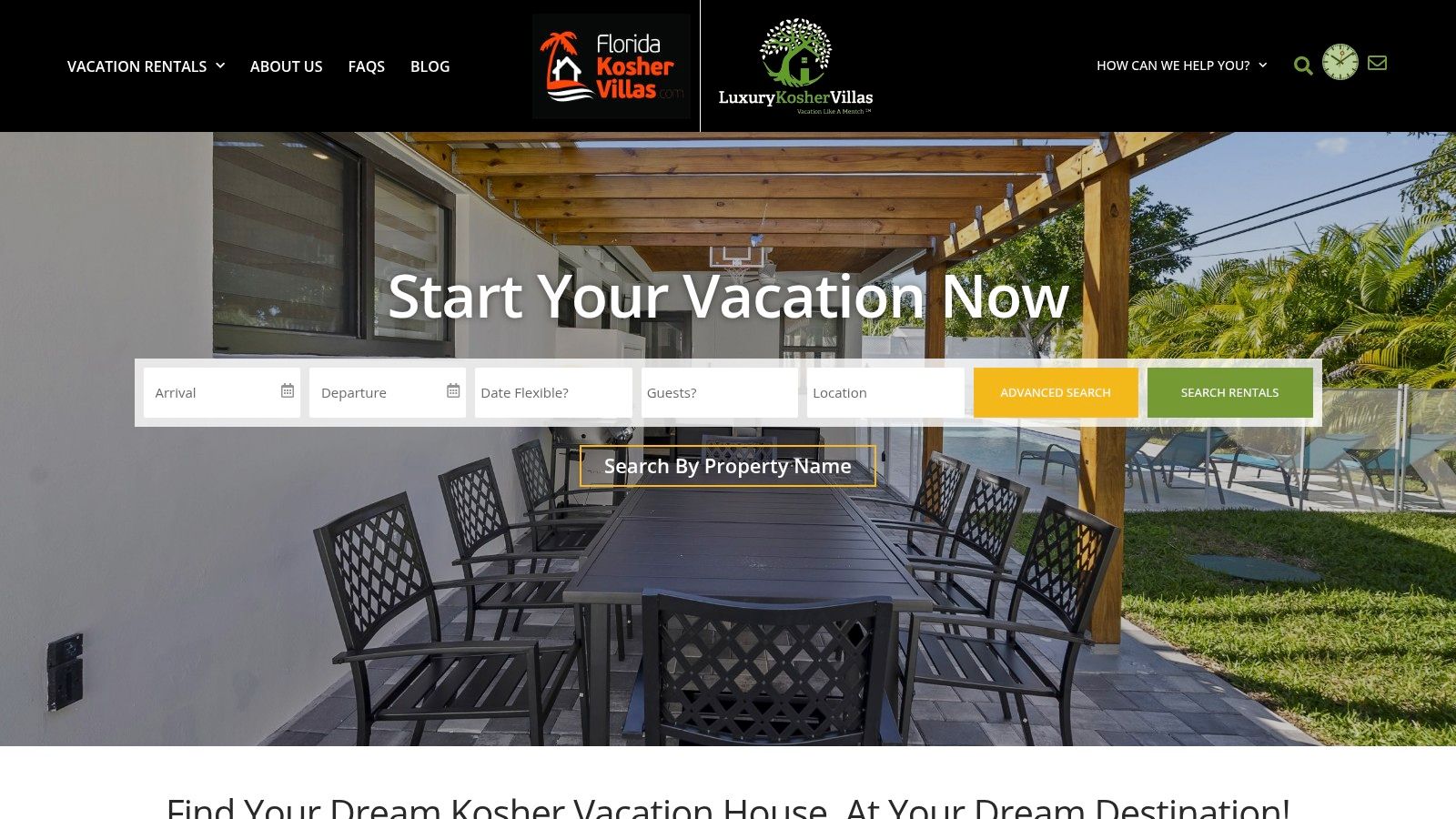 Florida Kosher Villas